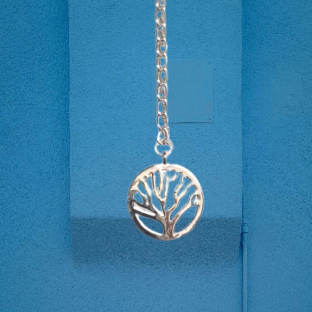 Tree of Life Silver Plated Necklace Handmade - Picture 3 of 17